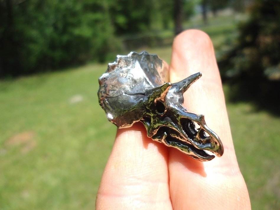 Large image 4 Triceratops Skull Pendant