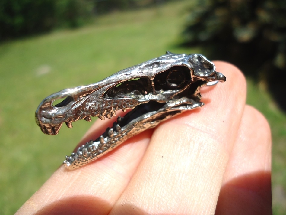 Large image 2 Velociraptor Skull Pendant
