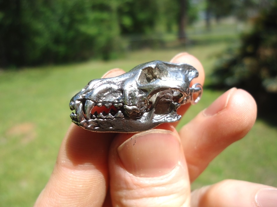 Large image 2 Dire Wolf Skull Pendant